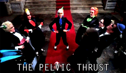 As you might have guessed, the name of the bar is a reference to the famous horror author mary shelley, and literature is a big part of what . GIF thrust kino peli - animated GIF on GIFER