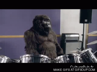 Gif Gorille Gorilla Animated Gif On Gifer