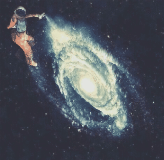 photo Aesthetic Trippy Space Gif trip dope milky way gif find on gifer