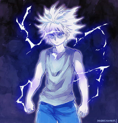 images Killua Zoldyck Gif Godspeed killua zoldyck gif find on gifer