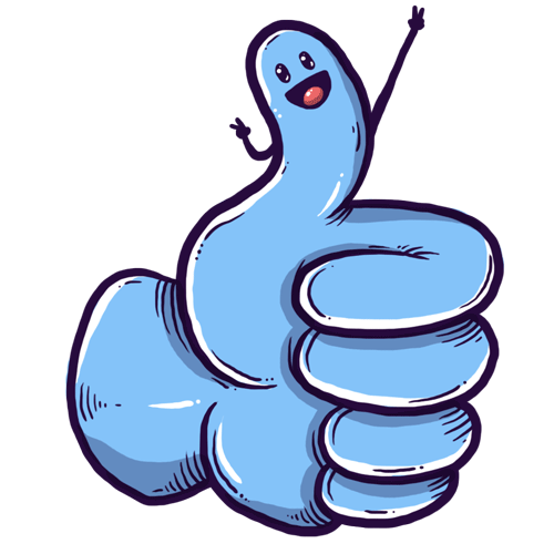 Thumbs up animated gif