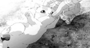 picture Anime Kittens Black And White akinohii code black gif on gifer by