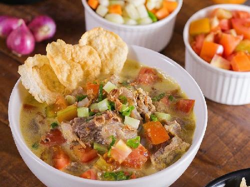 Sop Iga Soto Betawi Ibu Muti, Sarmuti