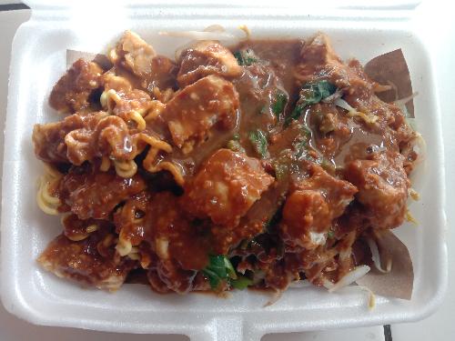 Pisang Geprek Saus Recheese Denpasar