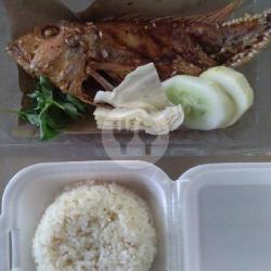 Paket Nasi Kakap Merah 400gr (Goreng Atau Bakar) - Kedai Tuman Sea Food, Awikoen Jaya