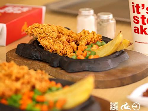 Steaky Steak, Kp. Makasar Jakarta Timur, Revi Dinda Pratiwi, SE