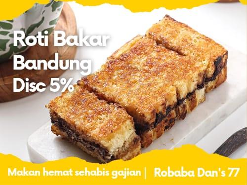 Roti Bakar Bandung Dans77, Kreo, Andanul Palah