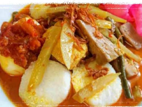 Ketupat Sayur Padang Elok Mawar, Minda Rozana