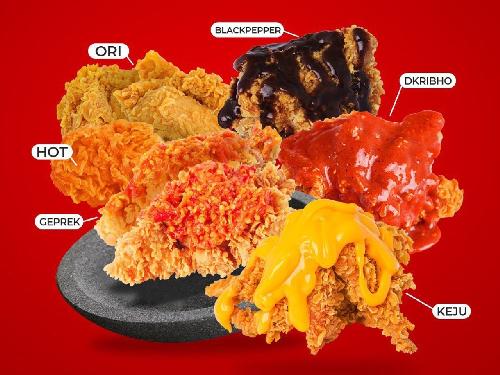 Dkriuk Fried Chicken Gombong, jalan yosudarso Gombong, Ade Tri Raharjo