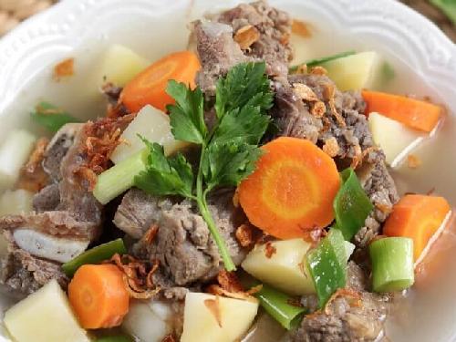 Soto Dan Sop Bu Embot, Bojonggede, Soleh