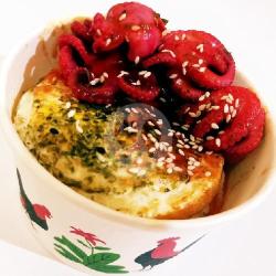 Nasi Chuka Idako Telor Ceplok (Cocok) - Takoyaki okonomiyaki Odeng Topoki Enak Makan, Sukaseuri