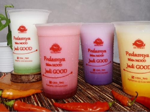 Es Pedas Kekinian, Perumahan Puspasari, Mernawati