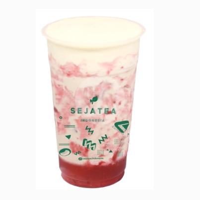 21 Tempat Makan Milktea Strawberry Terlezat di Jakarta