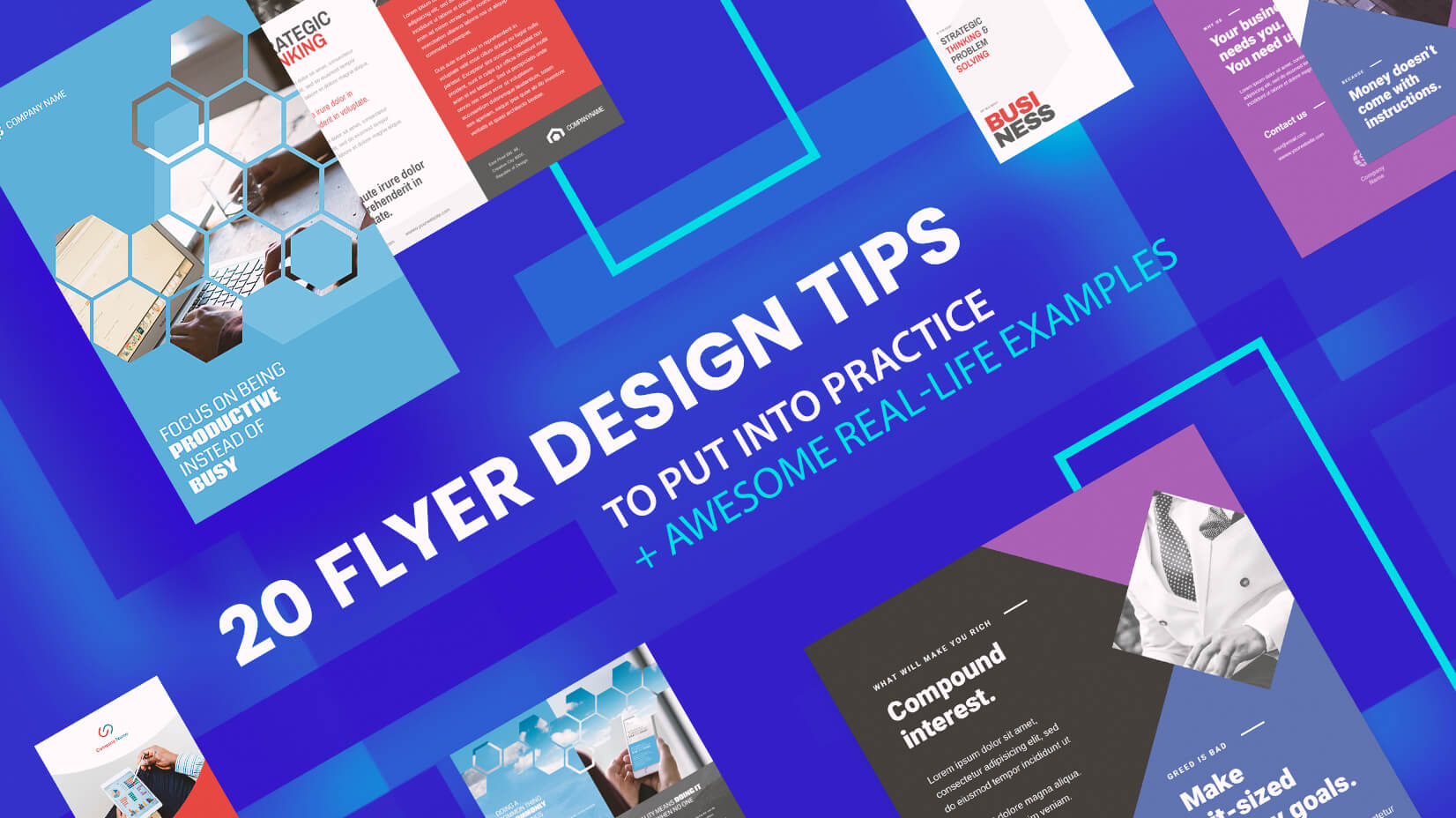 Graphic Design Flyer Inspiration