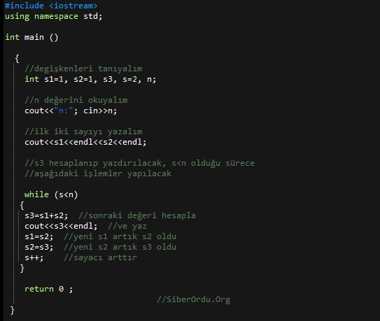 C++ Sık Kullanılan Algoritmalar Ve İşlemler – Cod3X'in Dünyası