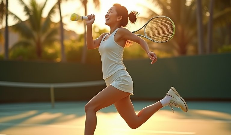 曾馨瑩穿粉色上衣對鏡頭比耶，展現俏皮與亮麗氣色