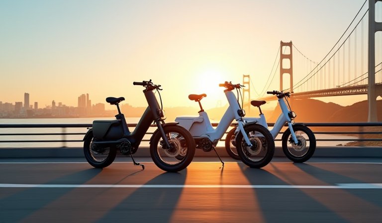 Navee電動自行車於歐洲都會街道展現智慧低碳出行。
