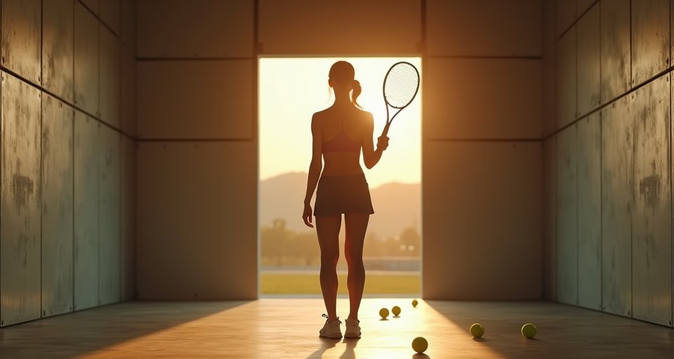 奧斯汀女網賽專屬憤怒屋，深灰色調的私密隔音空間。