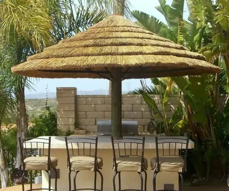 مظلات خيزران للبيع بالرياض