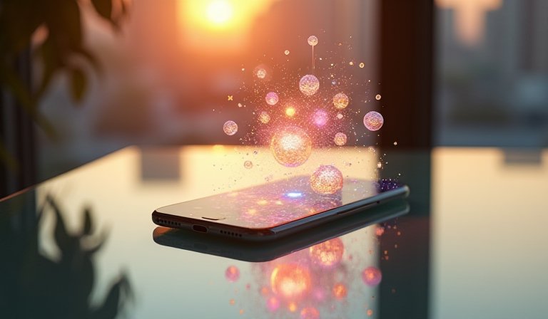 使用者在 iPhone 上操作 ChatOn 整合多款 AI 模型的工作介面