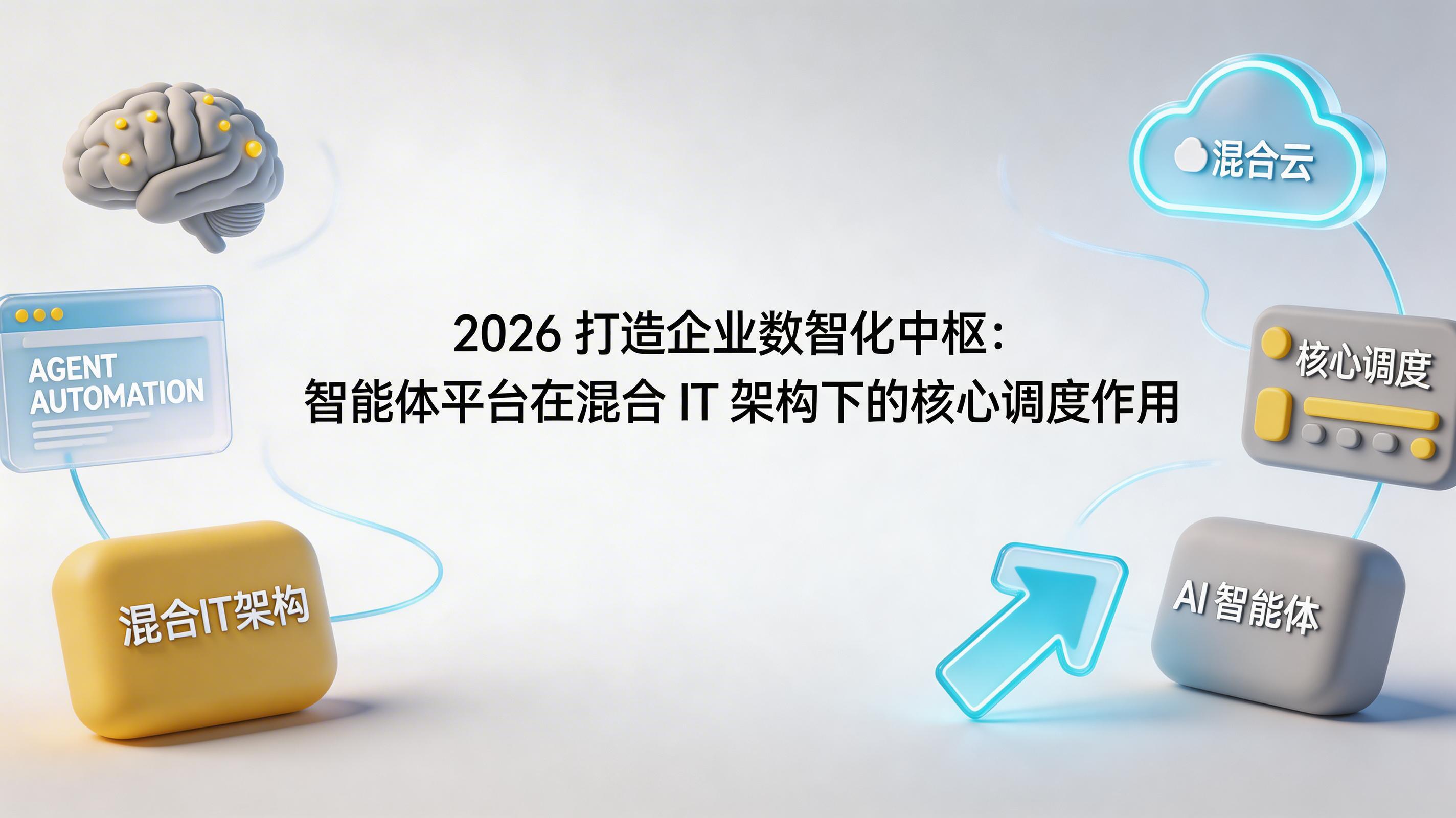 混合IT架构,智能体平台,企业数智化中枢 - 相关示意图1