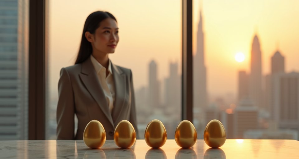 李宓於三重河景宅陪伴孩子，呈現五寶媽的育兒日常。