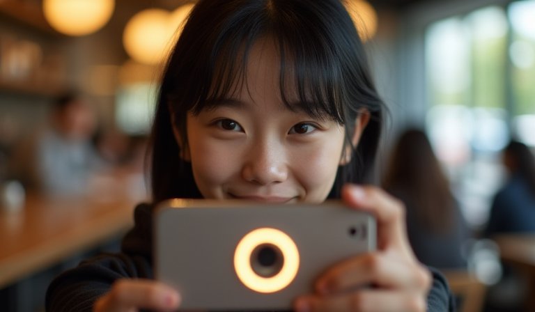 realme 16 5G正式發售 自帶補光自拍鏡預購優惠詳解 情境示意