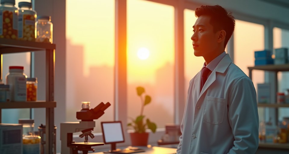 熱騰騰的紅燒牛肉麵，呈現藥界比喻藥價成本覈算的繁瑣。