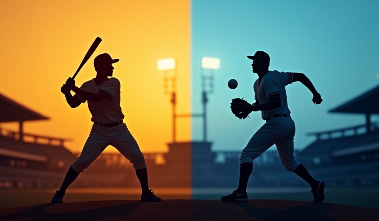 大谷翔平於打擊區神情凝重地握緊球棒準備迎擊