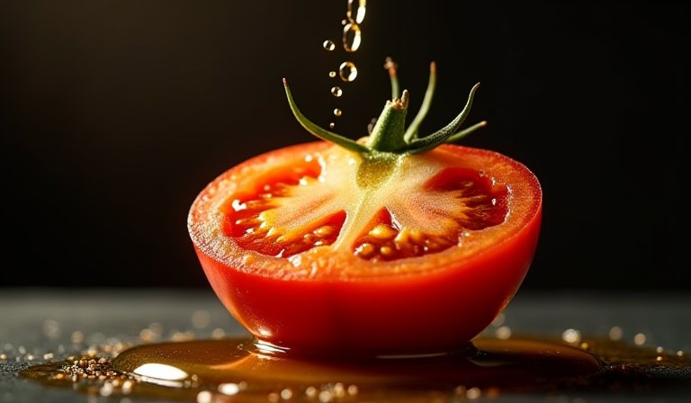 新鮮薑黃根、金黃薑黃粉與整粒黑胡椒的食材組合。