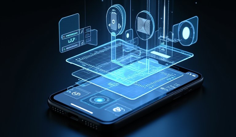 iOS 27 相機介面展示自訂功能列與曝光控制項
