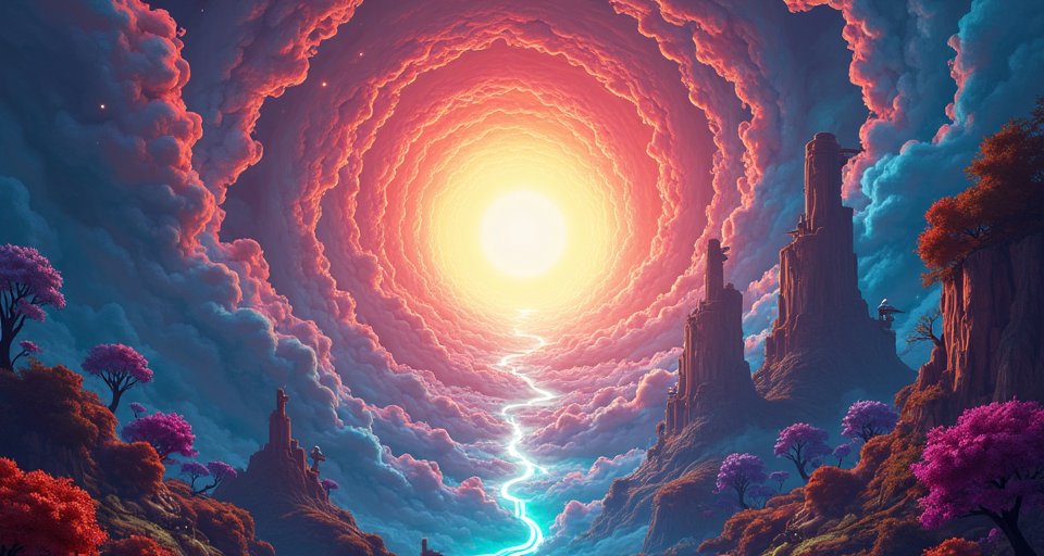 像素風深夜咖啡館內，店主正為神祕顧客調製專屬飲品。