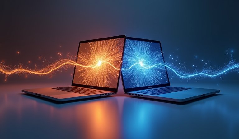 聯想推龍蝦終端AI雙機模式引爆PC產業新週期 情境示意