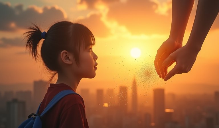 醫護人員親切診療弱勢孩童，守護病童安心就醫權。