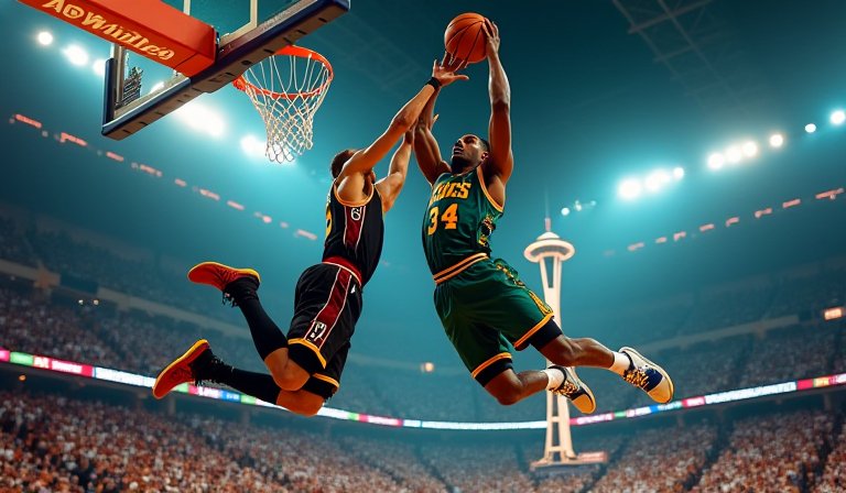 拉斯維加斯與西雅圖城市地標及 NBA 標誌展現擴軍計畫