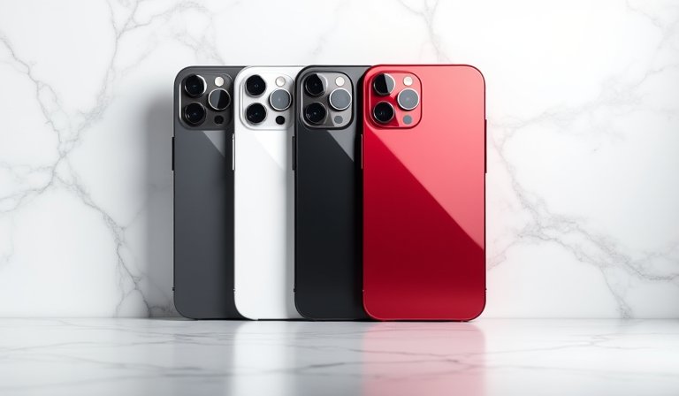 深櫻桃色 iPhone 18 Pro 展現酒紅質感