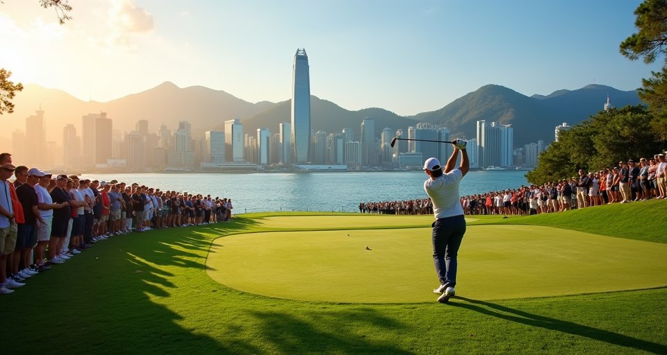 香港維多利亞港繁華景象與現代化城市天際線。