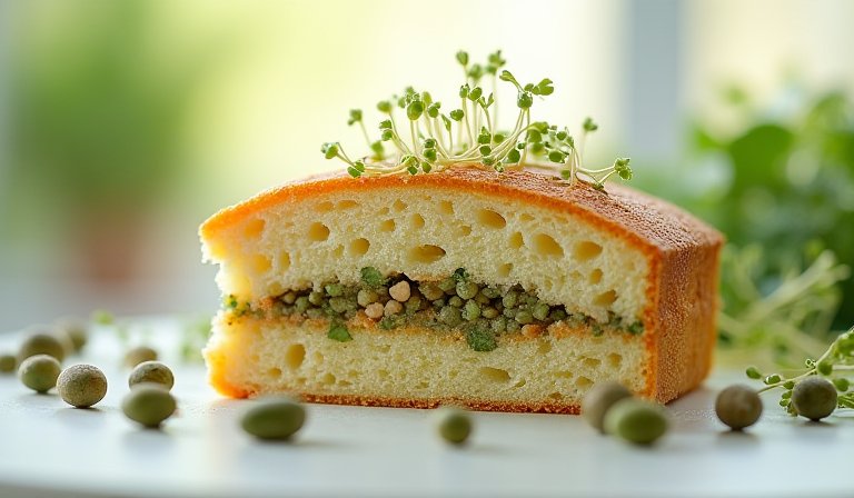 發芽豆類結合添加劑提升蛋糕營養與質地新研究