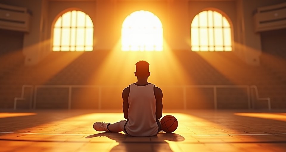 東泰高中羅雄威在場上熱身練習，展現禁區球員強悍體魄。