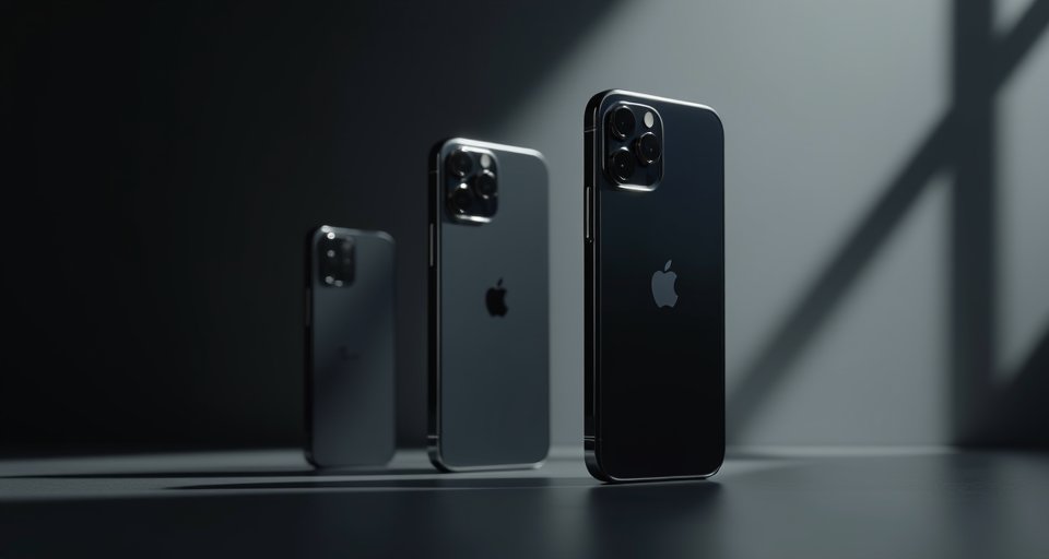 手持新款 iPhone 17，展現大螢幕與窄邊框機身質感。