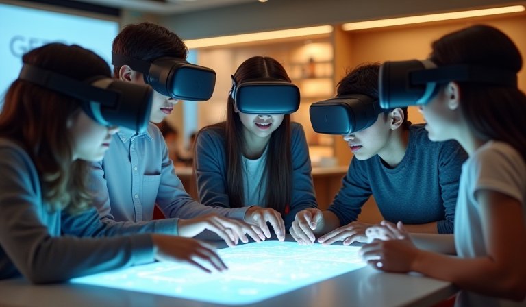 高中生討論聯合國氣候議題，實踐跨領域與永續發展學習。