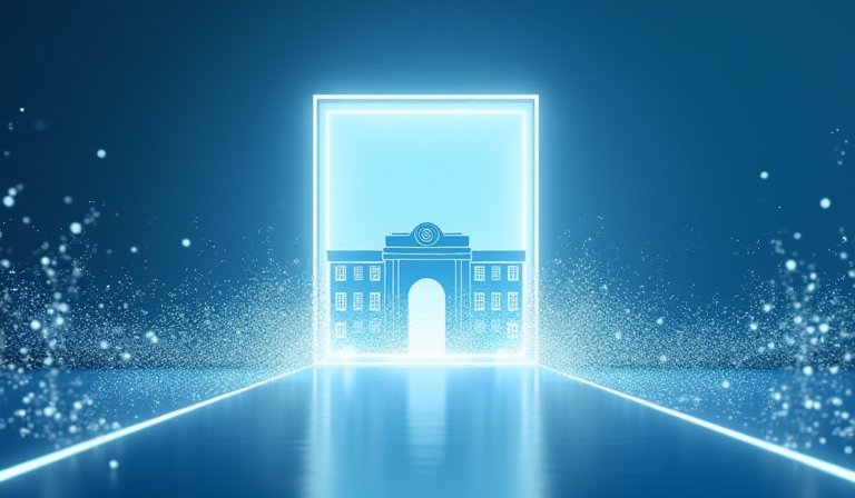 學生操作電腦瀏覽台北醫學大學申請入學審查系統