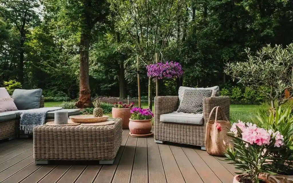 كنب-خيزران-للحدائق