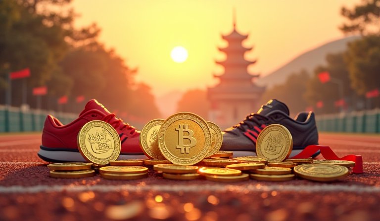 彰化縣選手在賽場上奮力衝刺，爭取全中運金牌榮耀。