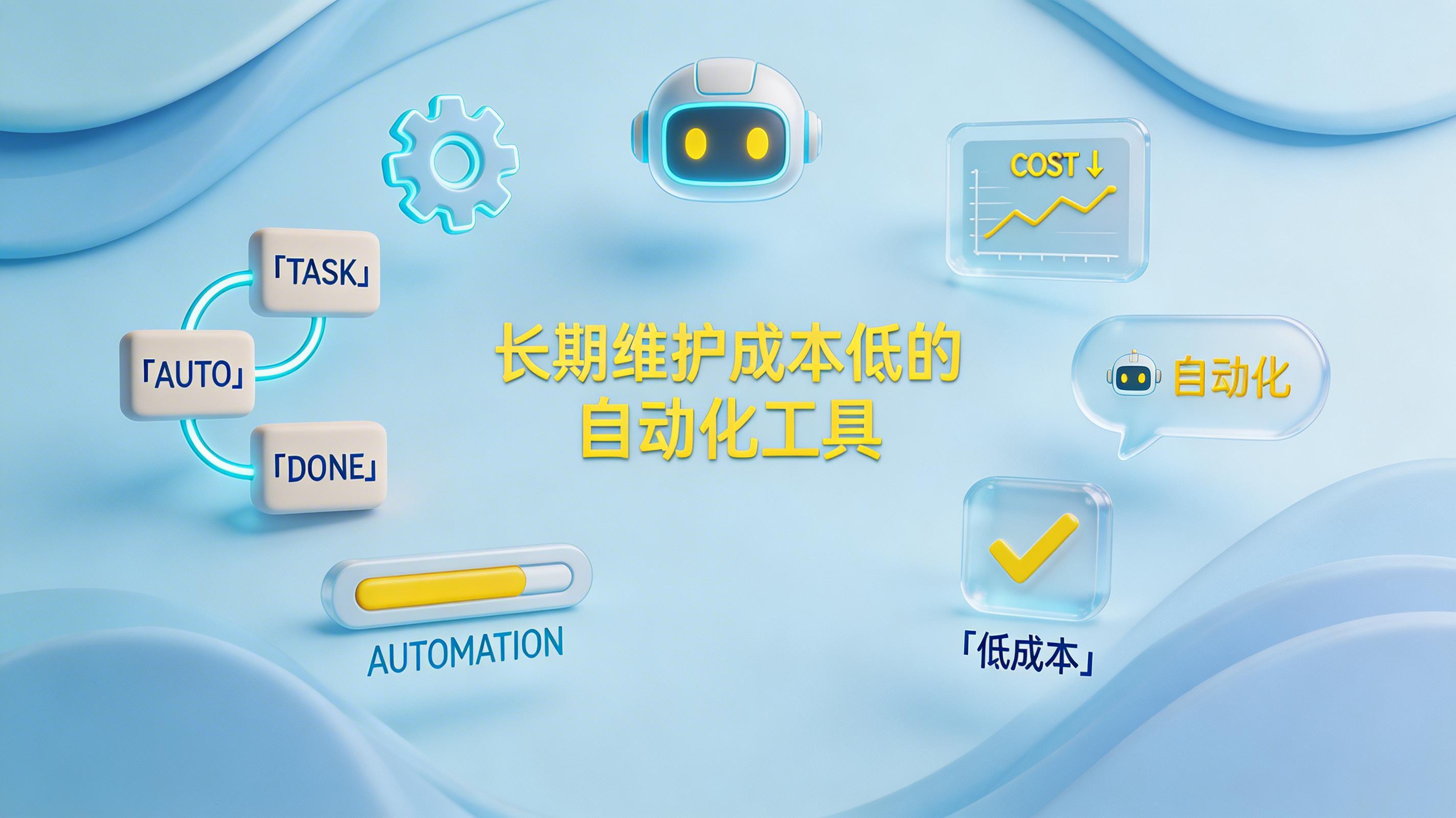 长期维护成本低的自动化工具_图1