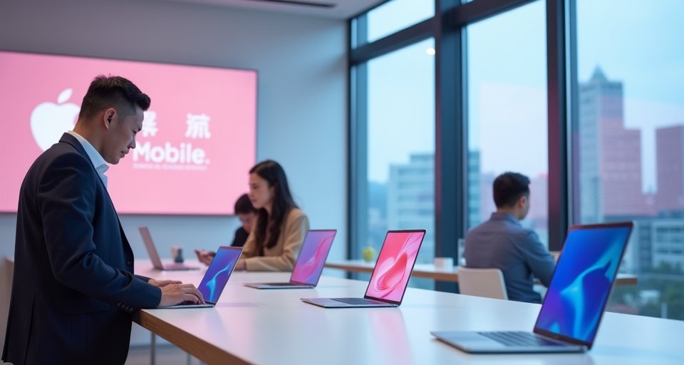 台灣大哥大取得Apple Mac全系列銷售權 深化蘋果生態系佈局