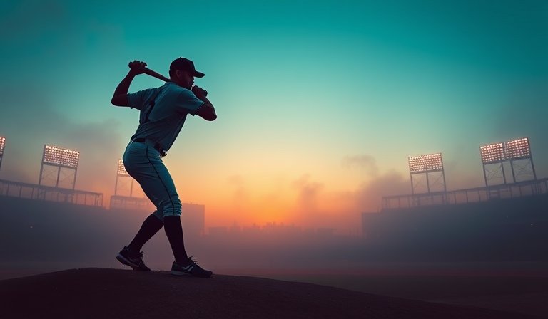 樂天隊員在球場全神貫注練習，眼神展現對賽季的執著。