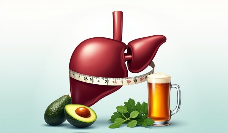 醫師說明透過減重與飲食控制，能有效降低肝臟脂肪。