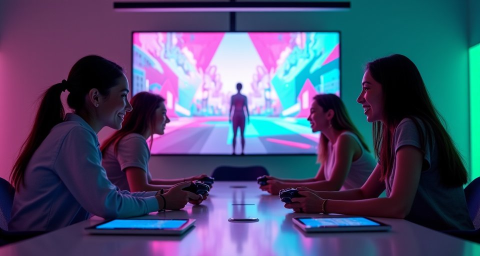 遊戲產業女性領導者於專業活動交流，共商全球市場策略。