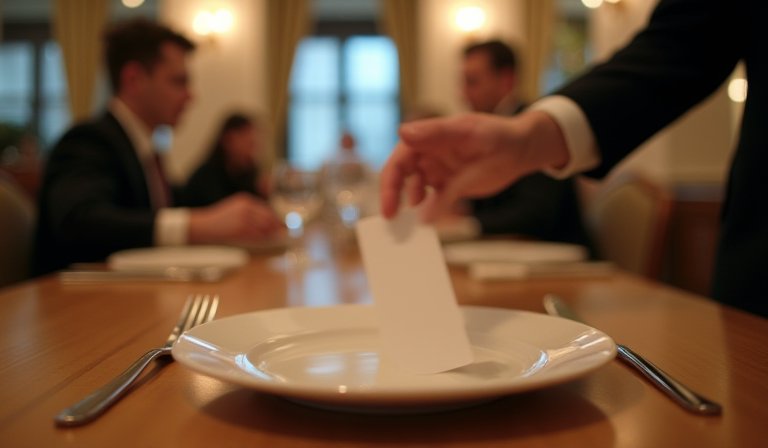 餐廳服務業隱藏習慣 帳單反蓋為何成標準作業流程